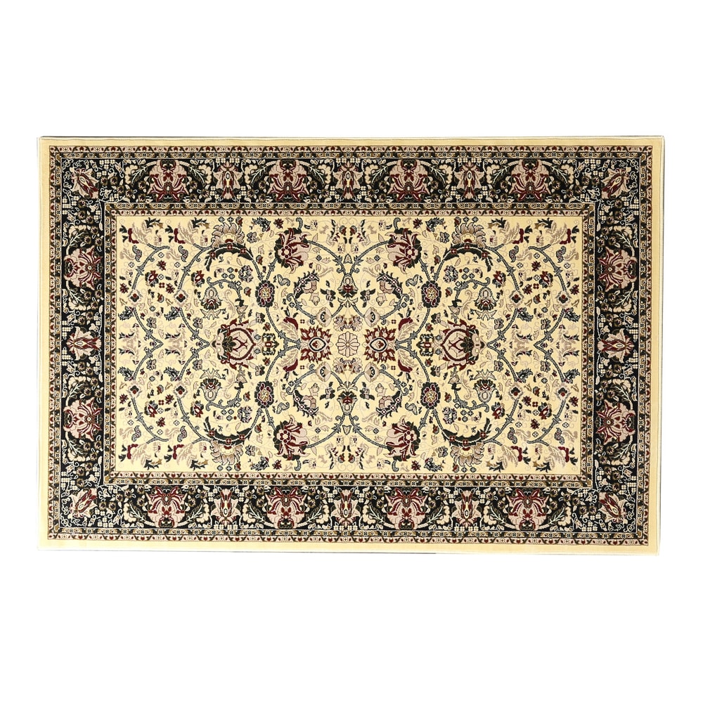 Linon Persian Treasures Bakhtiari Oriental Polypropylene Square Area Rug 8 X 8 8 X 8