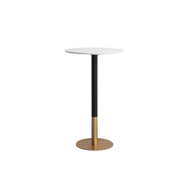 Linx 23 Faux Marble Pub Table