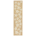 Liora Manne Capri Starfish Indoor Outdoor Rug Neutral 24 X60