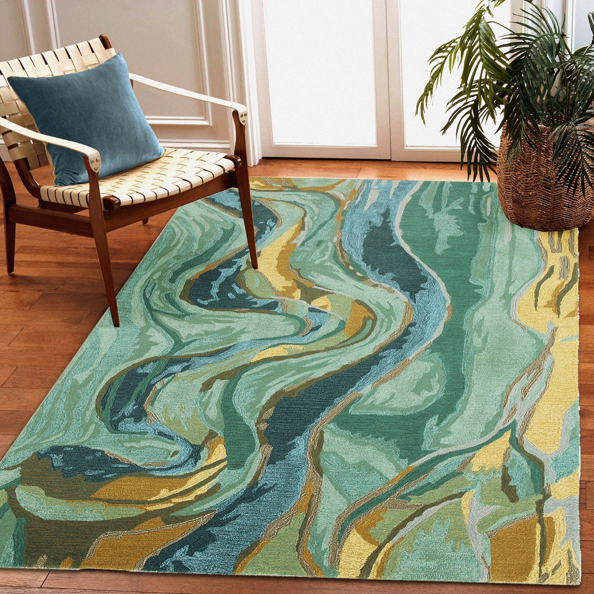 Stream Rug 83 X 116
