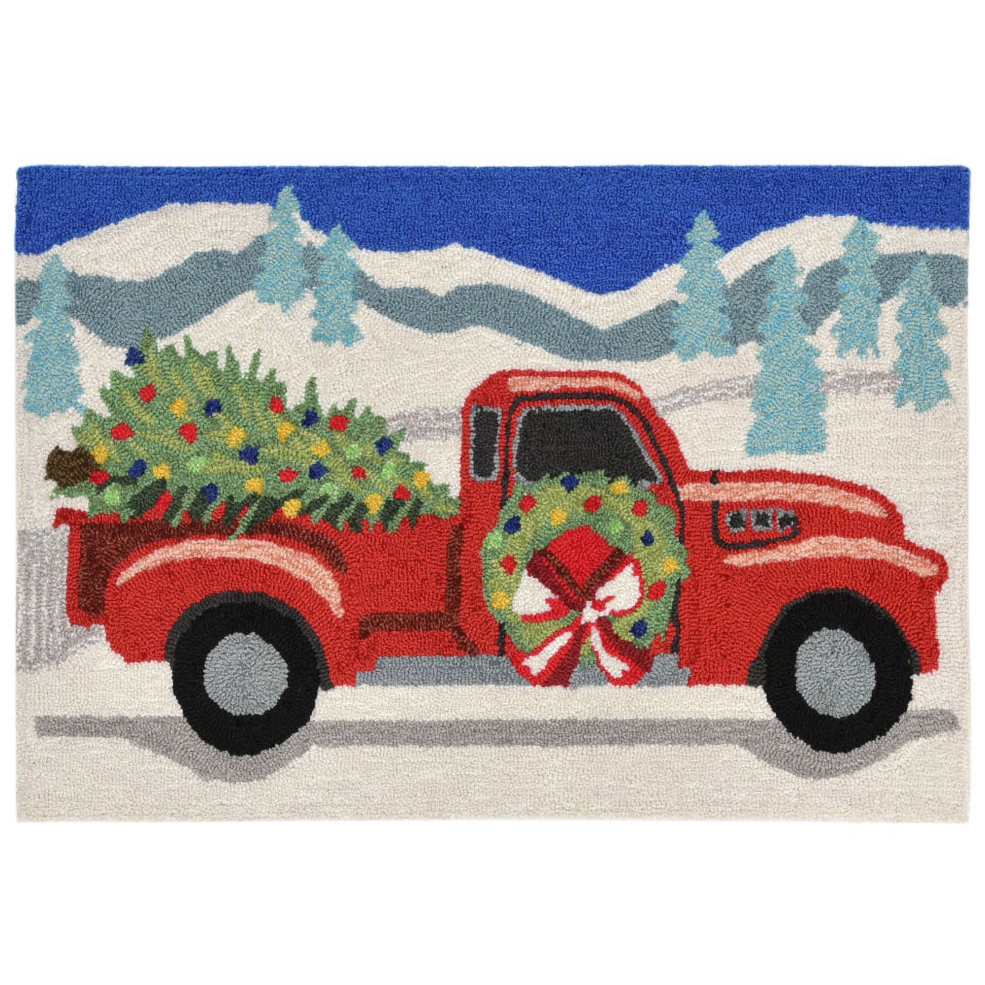 Liora Manne Frontporch Joy Ride Indoor Outdoor Rug Grey 24 X36