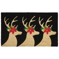 Liora Manne Holiday Antlers Rug 16 X 26