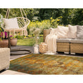 Liora Manne Kermin Indoor Outdoor Rug Saffron