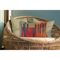 Liora Manne Marina Paintbox Indoor Outdoor Pillow Multi.