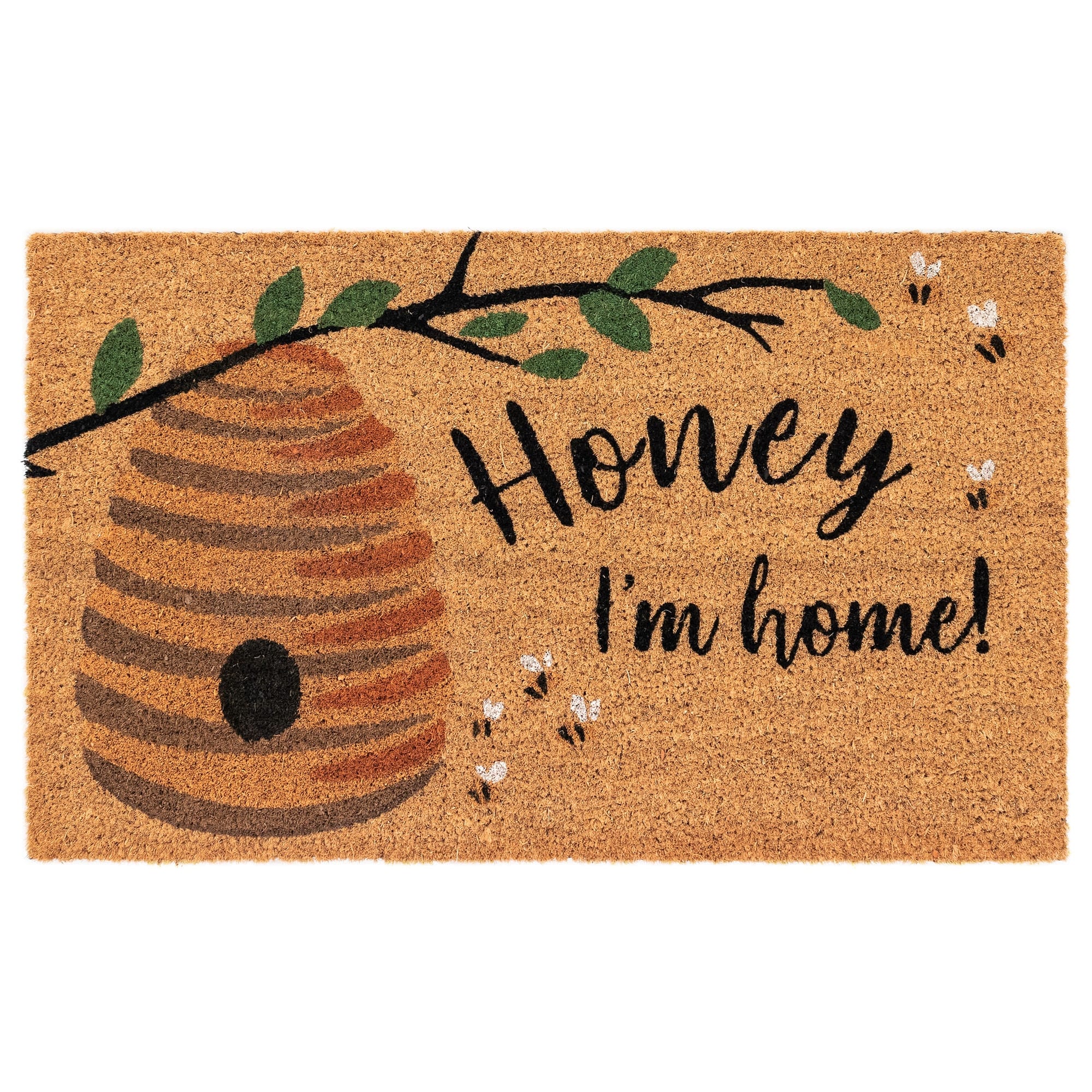 Liora Manne Natura Honey Im Home Outdoor Mat Natural.