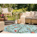 Liora Manne Summer Birds Outdoor Rug 36 X 56 36 X 56