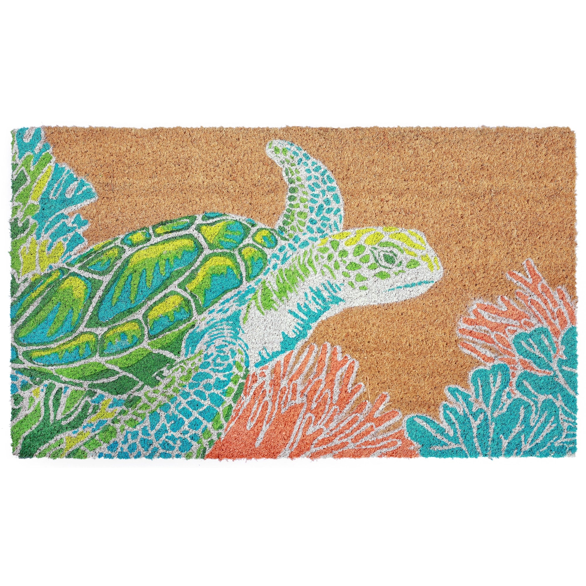 Liora Manne Sea Giant Coir Door Mat 16 X 26