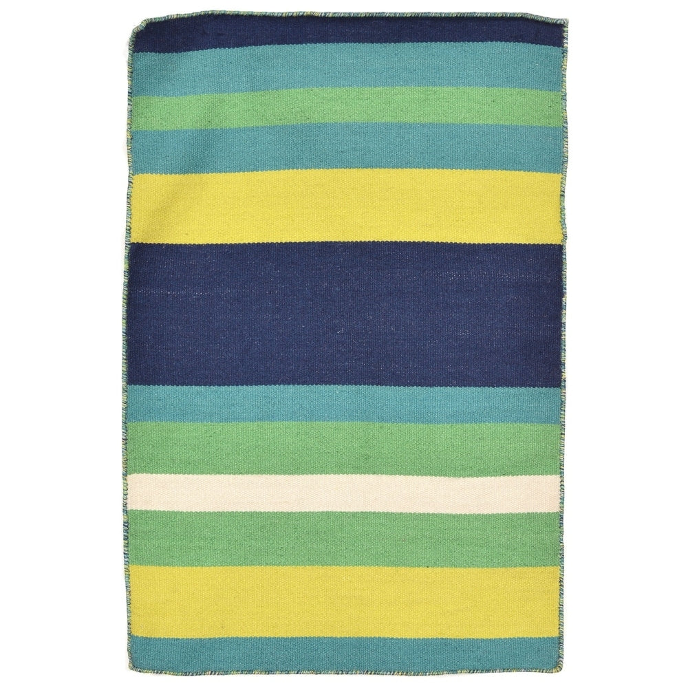 Liora Manne Sorrento Tribeca Indoor Outdoor Rug Water 42 X66