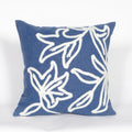 Liora Manne Visions I Windsor Indoor Outdoor Pillow Blue 20 Square