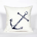 Liora Manne Visions Ii Marina Indoor Outdoor Pillow White 20 Square