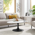 Lippa 42 Oval Shaped Coffee Table N A