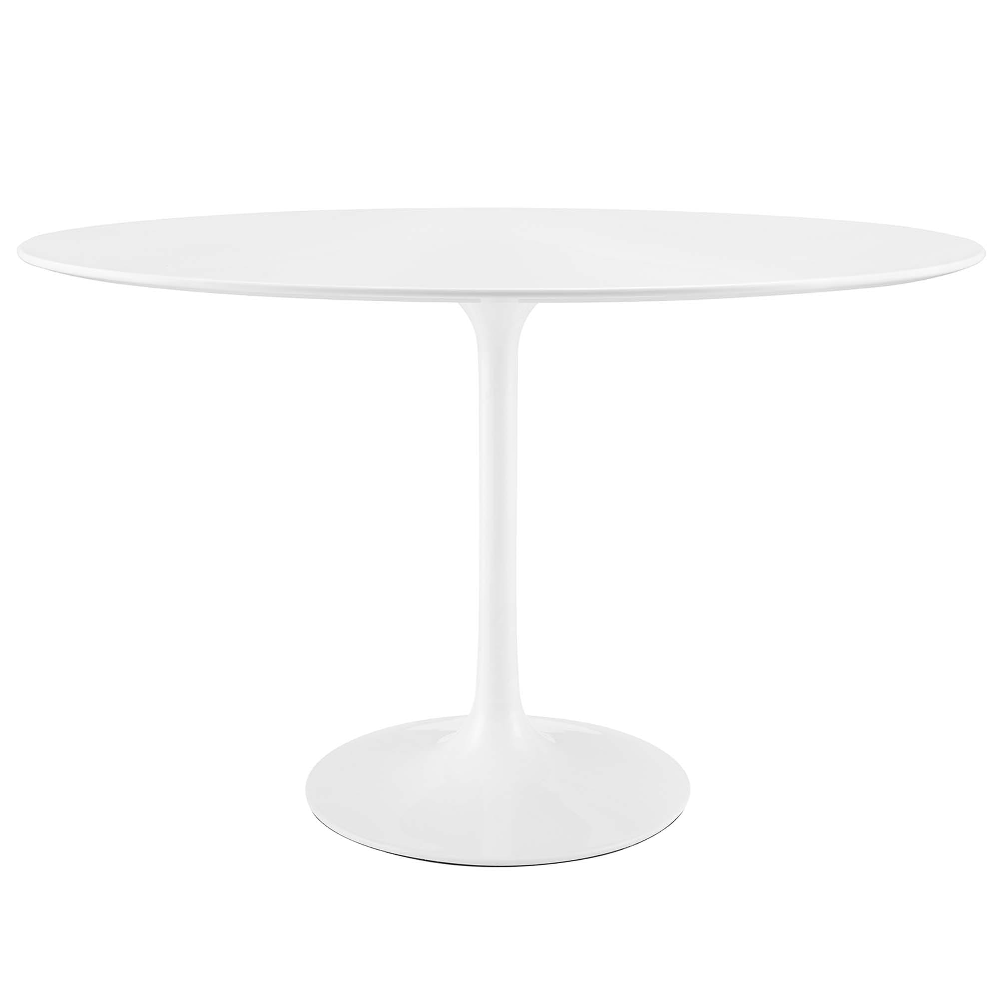 Lippa 48 Oval Shaped Wood Top Dining Table