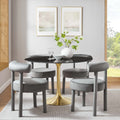 Lippa Wood Top 47 Dining Table In White