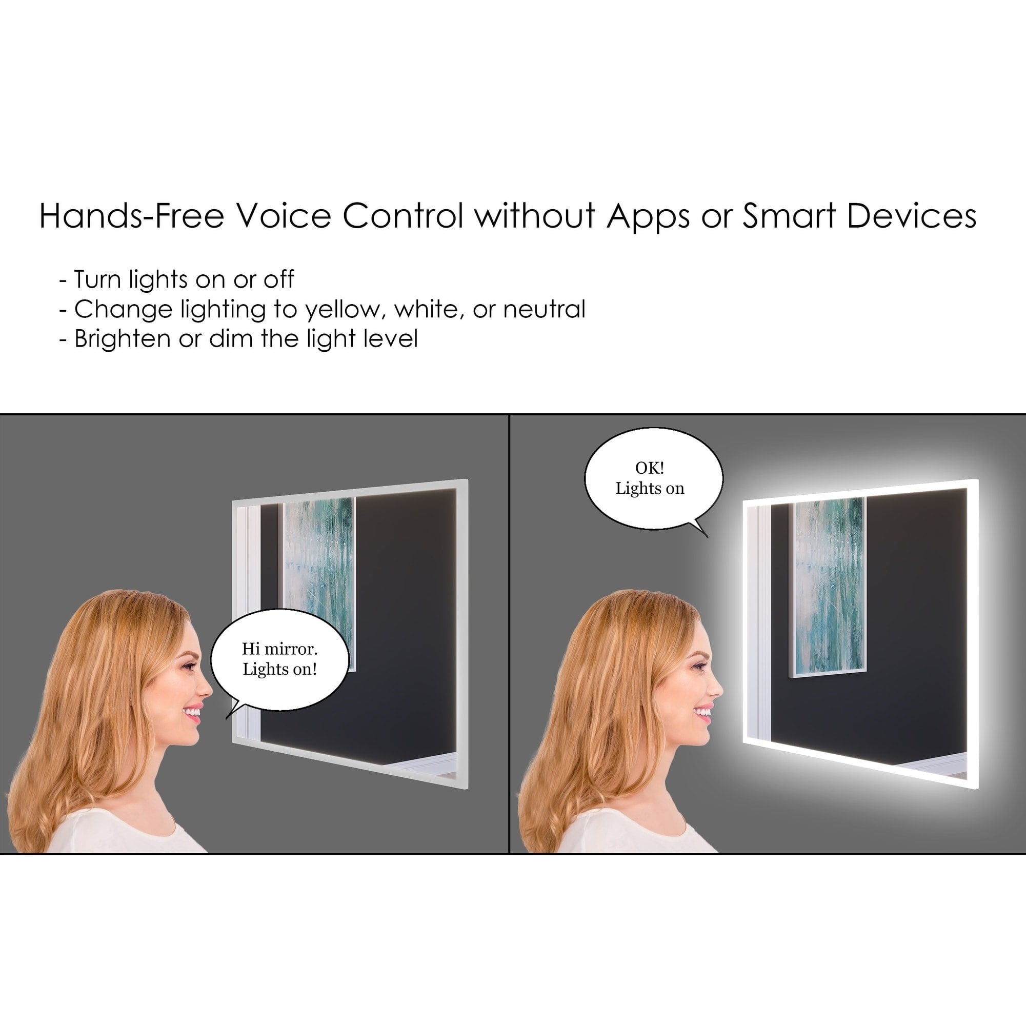 Lisa 24 X30 Led Mirror With Motion Sensor