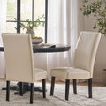 Lissa Ivory Dining Chair Set Of 2 By Christopher Knight Home
