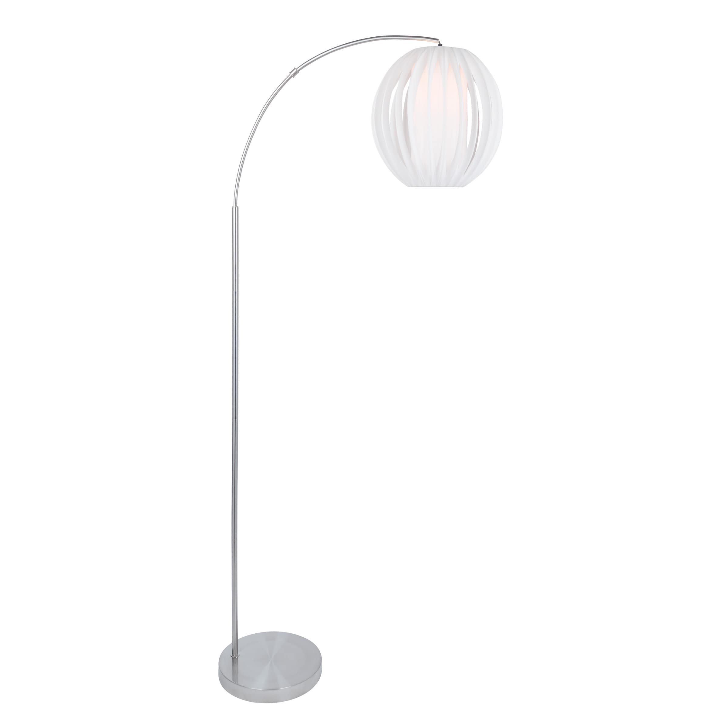 Lite Source 1 Light Deion Floor Arch Lamp