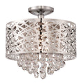 Lite Source Benedetta 4 Light Semi Flush Mount
