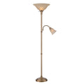 Lite Source Henley 2 Light Torchier Or Reading Lamp