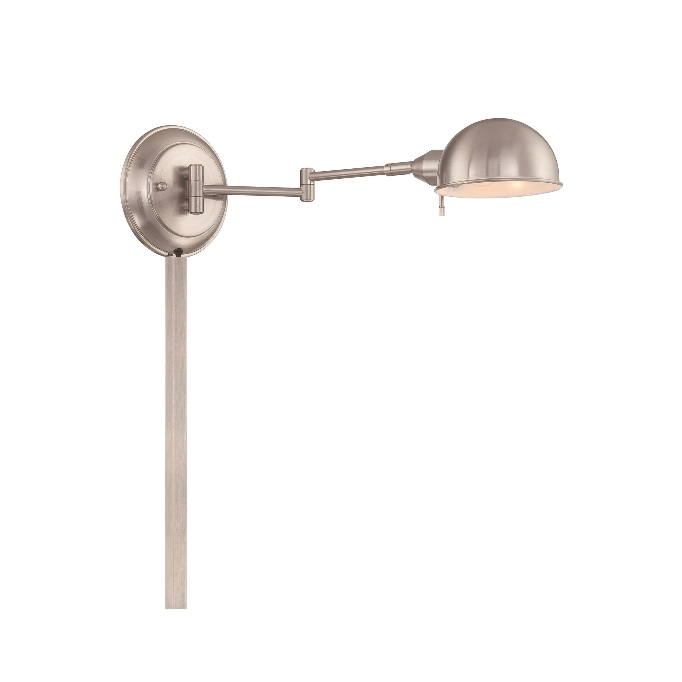 Lite Source Rizzo 1 Light Swing Arm Wall Lamp