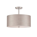Katy 3 Light Semi Flush