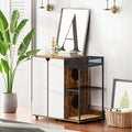 Litter Box Enclosure For 2 Cats. Cat Litter Box Furniture Enclosed Cat Litter Boxes Cat Furniture Cabinet Rustic Brown