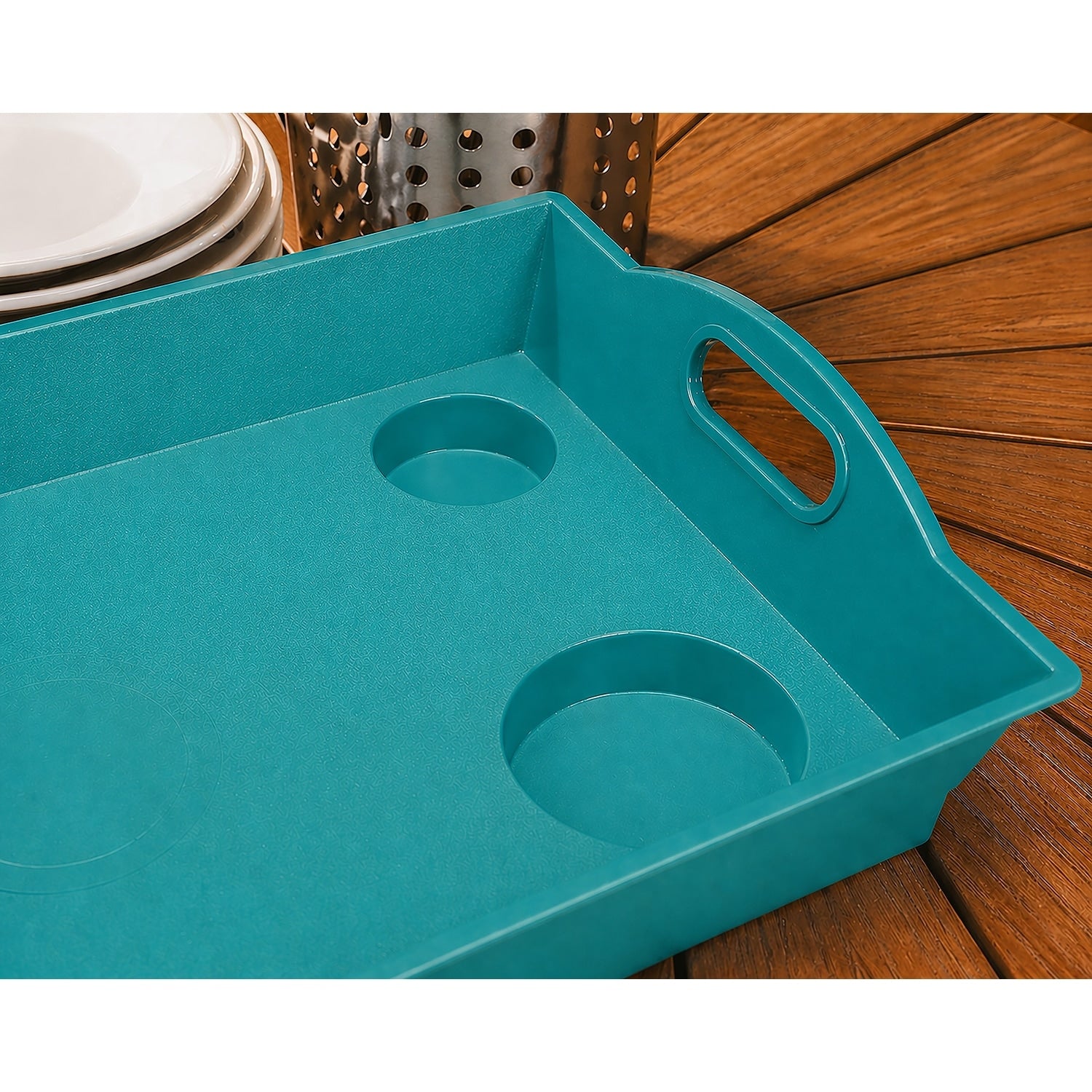Little Butler Aqua Serving Trays Pack Of 6