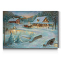 Little Meadows Xmas Premium Gallery Wrapped Canvas Ready To Hang
