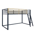Little Seeds Monarch Hill Haven Twin Size Metal Junior Loft Bed