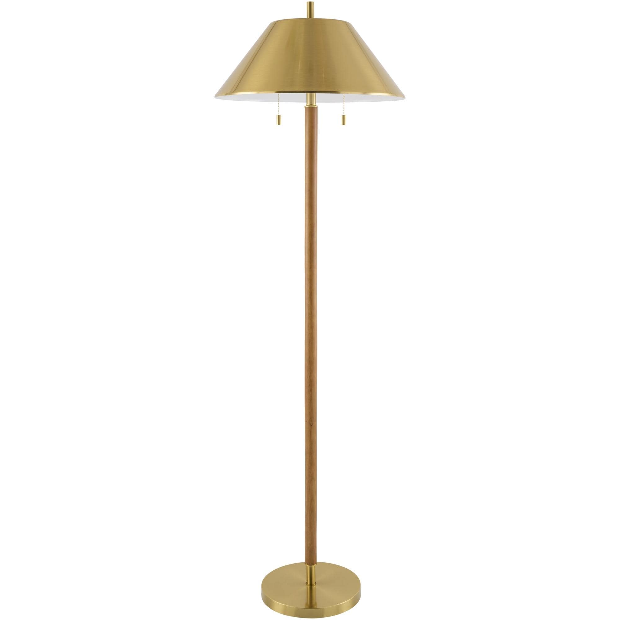 Livabliss Baldor Modern Accent Floor Lamp 63 H X 19 W X 53 D