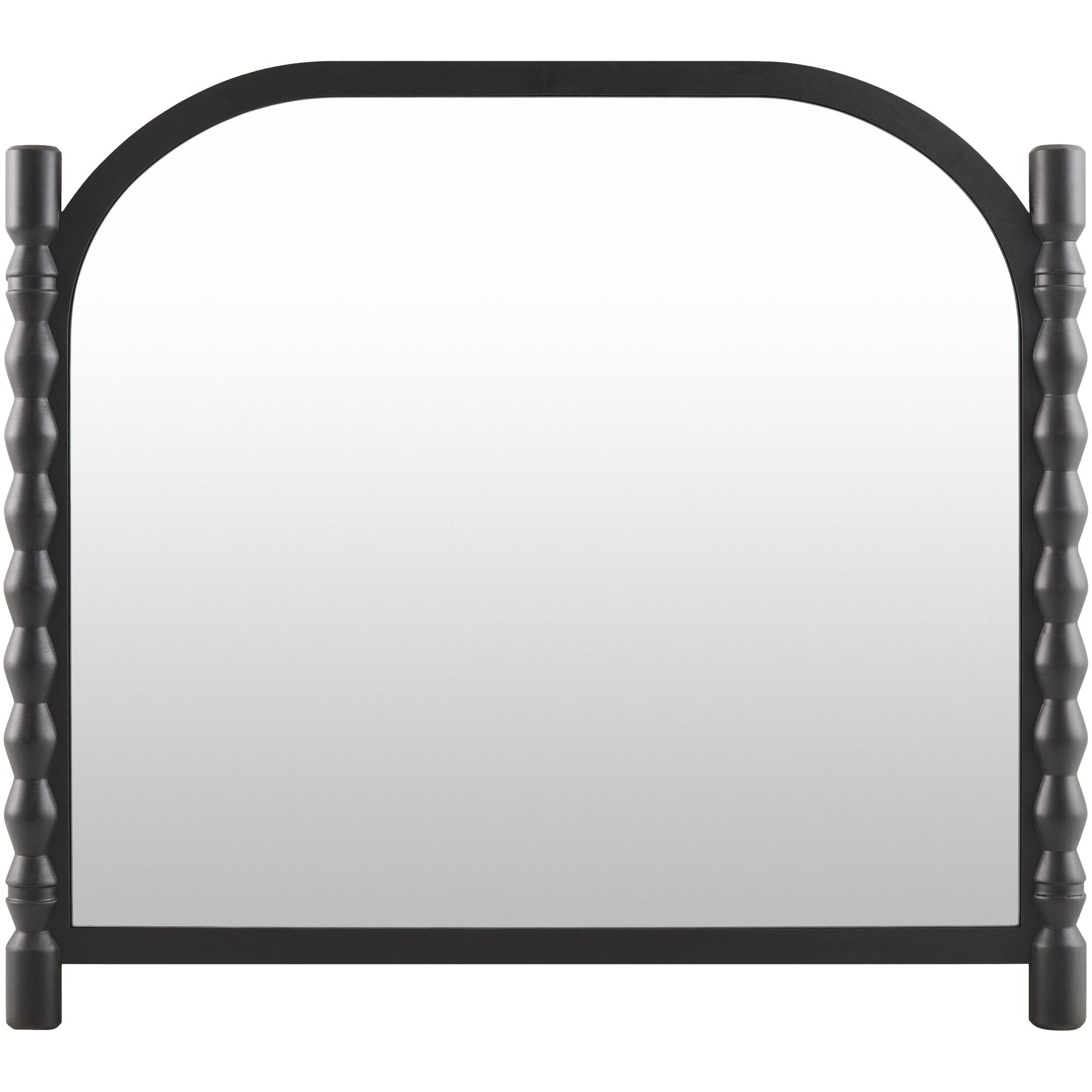 Livabliss Bellinda Global Mantel Mirror 32 H X 30 W X 2 D