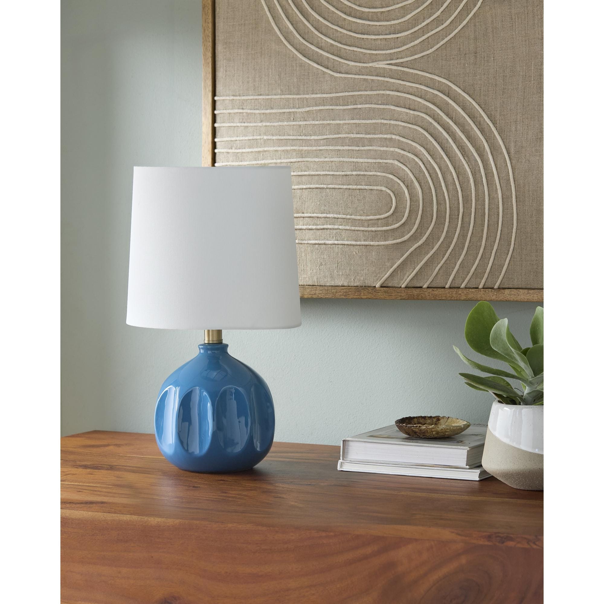 Livabliss Bellune Global Accent Table Lamp 15 H X 10 W X 10 D