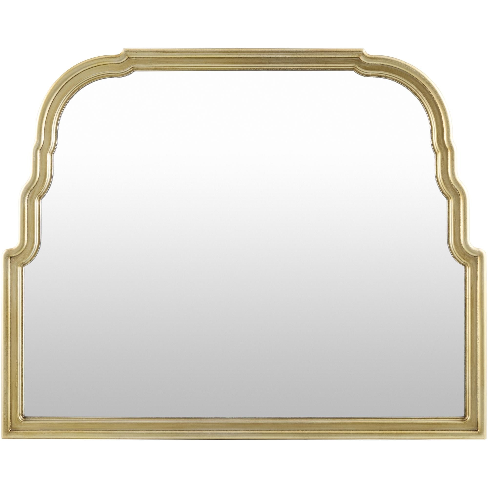 Livabliss Canterbury Traditional Mantel Mirror 32 H X 40 W X 2 D
