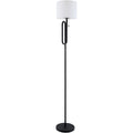 Livabliss Clamora Modern Accent Floor Lamp 60 H X 10 W X 10 D