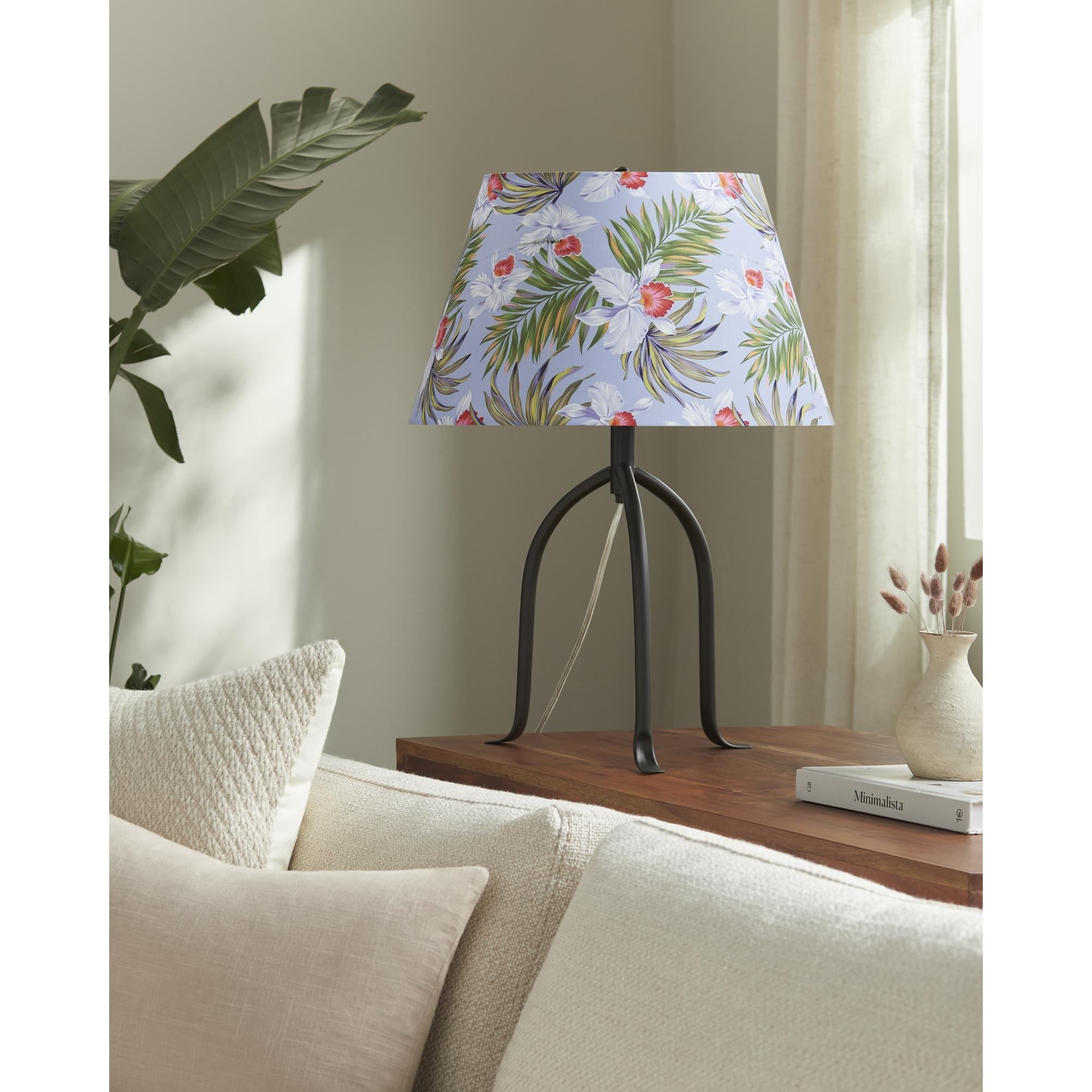 Livabliss Floriva Traditional Accent Table Lamp 25 H X 17 W X 17 D