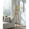 Livabliss Gingko Traditional Accent Floor Lamp 61 H X 17 W X 17 D
