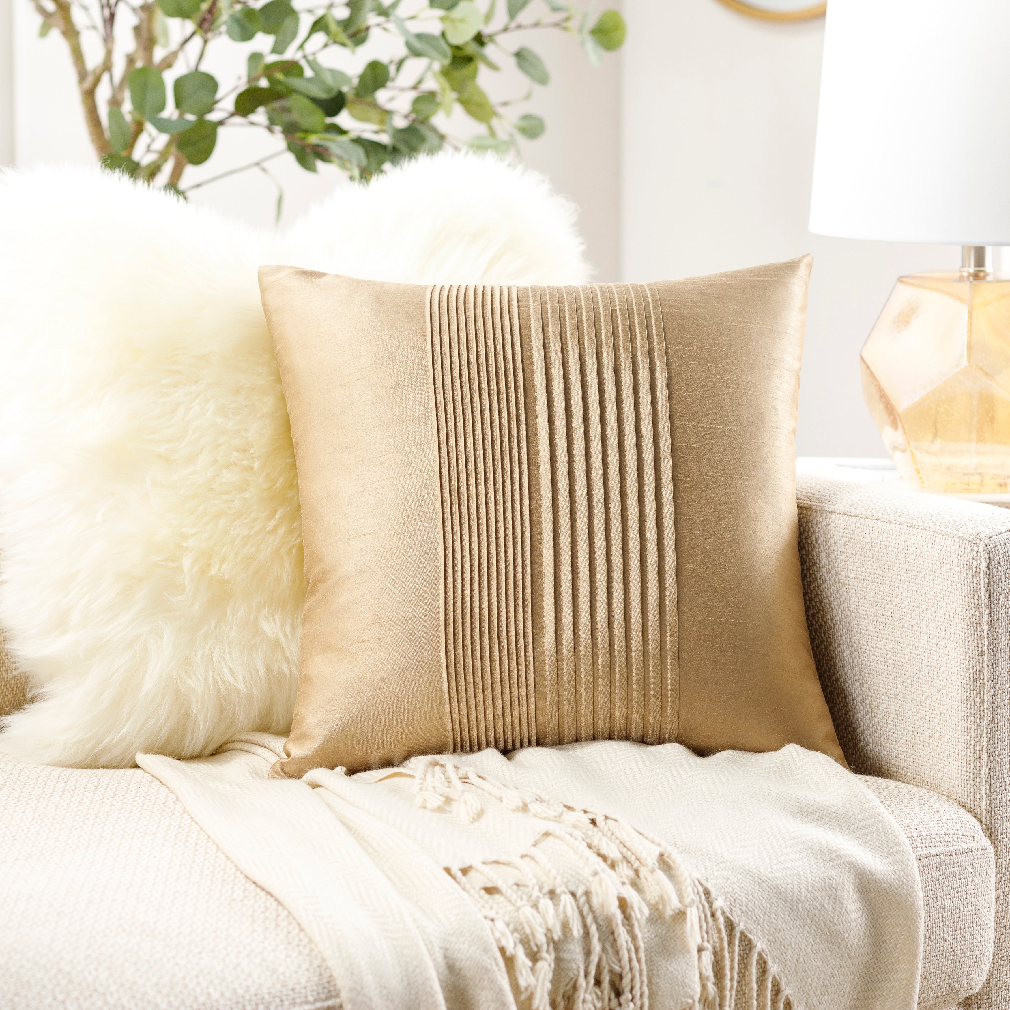 Decorative Hind 18 Inch Square Pillow