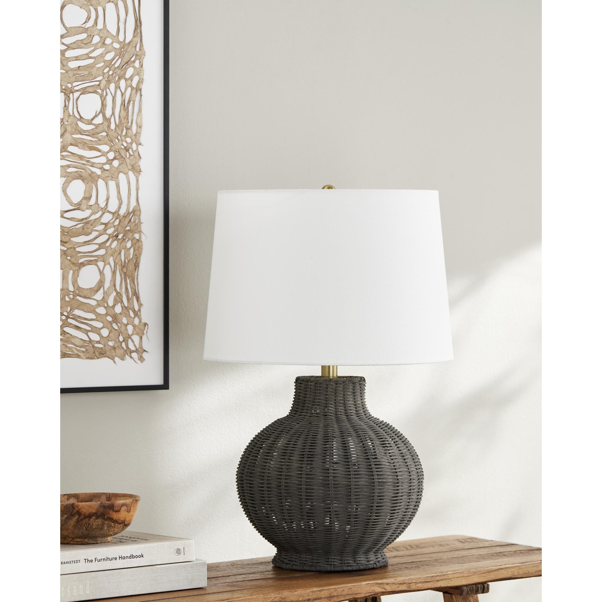 Livabliss Jacaranda Global Accent Floor Lamp 23 H X 15 W X 15 D