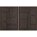Livabliss Kako Modern Framed Art Set Of 2