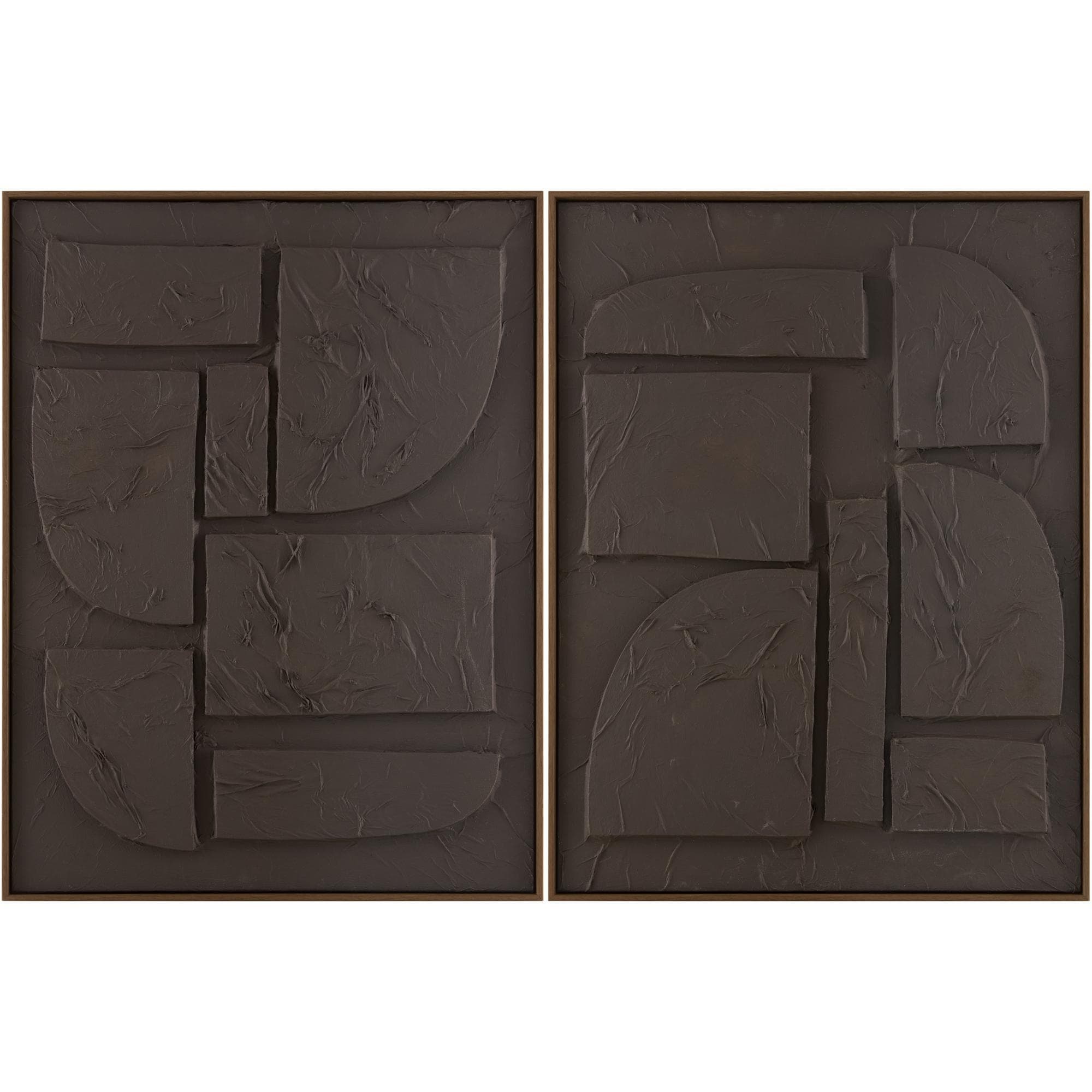Livabliss Kako Modern Framed Art Set Of 2