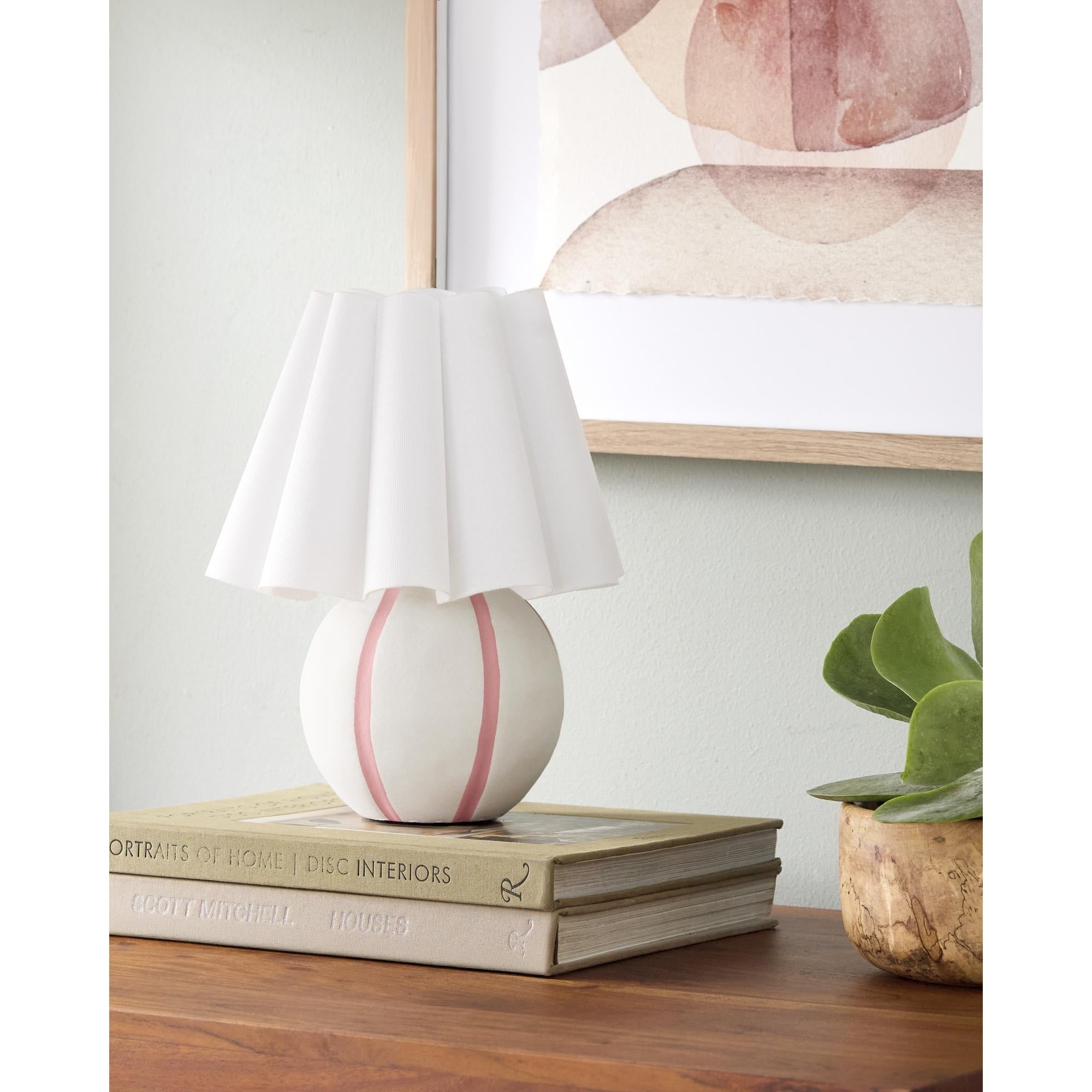 Livabliss Kinki Traditional Accent Table Lamp 12 H X 10 W X 10 D