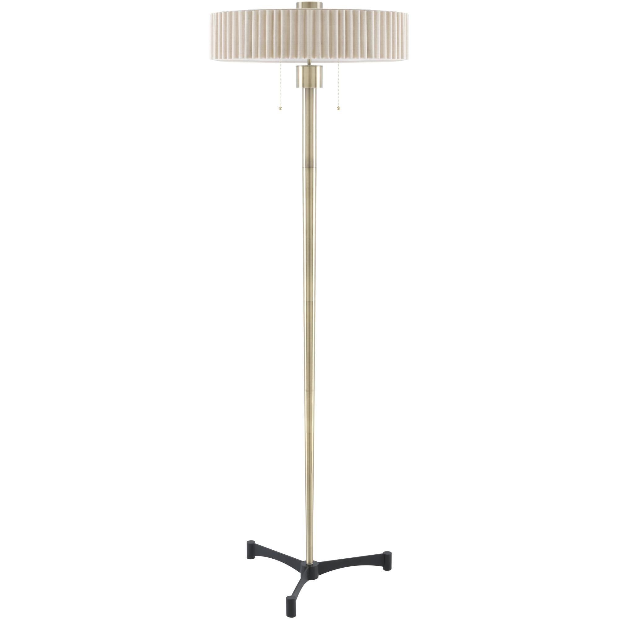 Livabliss Mamers Traditional Accent Floor Lamp 66 H X 20 W X 20 D
