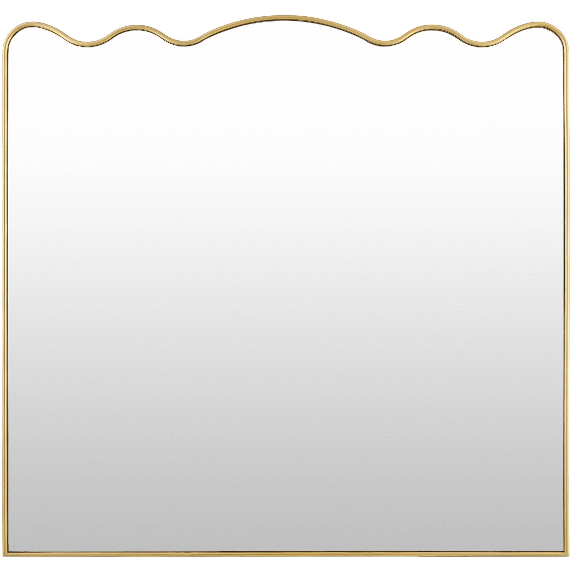 Livabliss Nerlyn Modern Accent Mirror 45 H X 47 W X 1 D