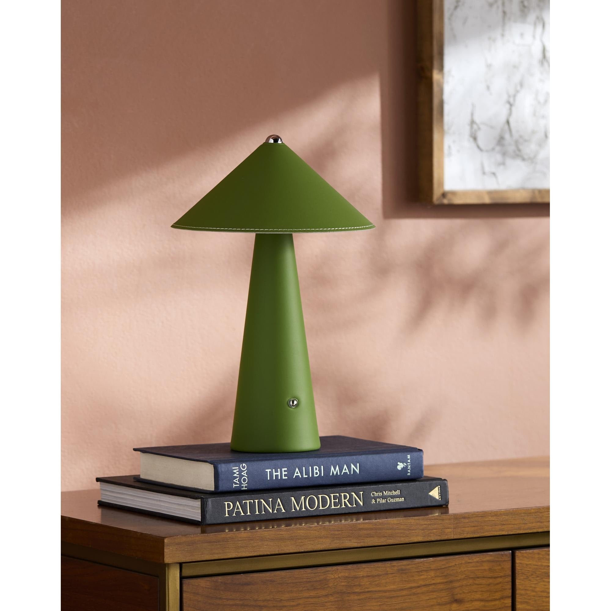 Livabliss Nomelle Modern Accent Table Lamp 13 H X 8 W X 8 D