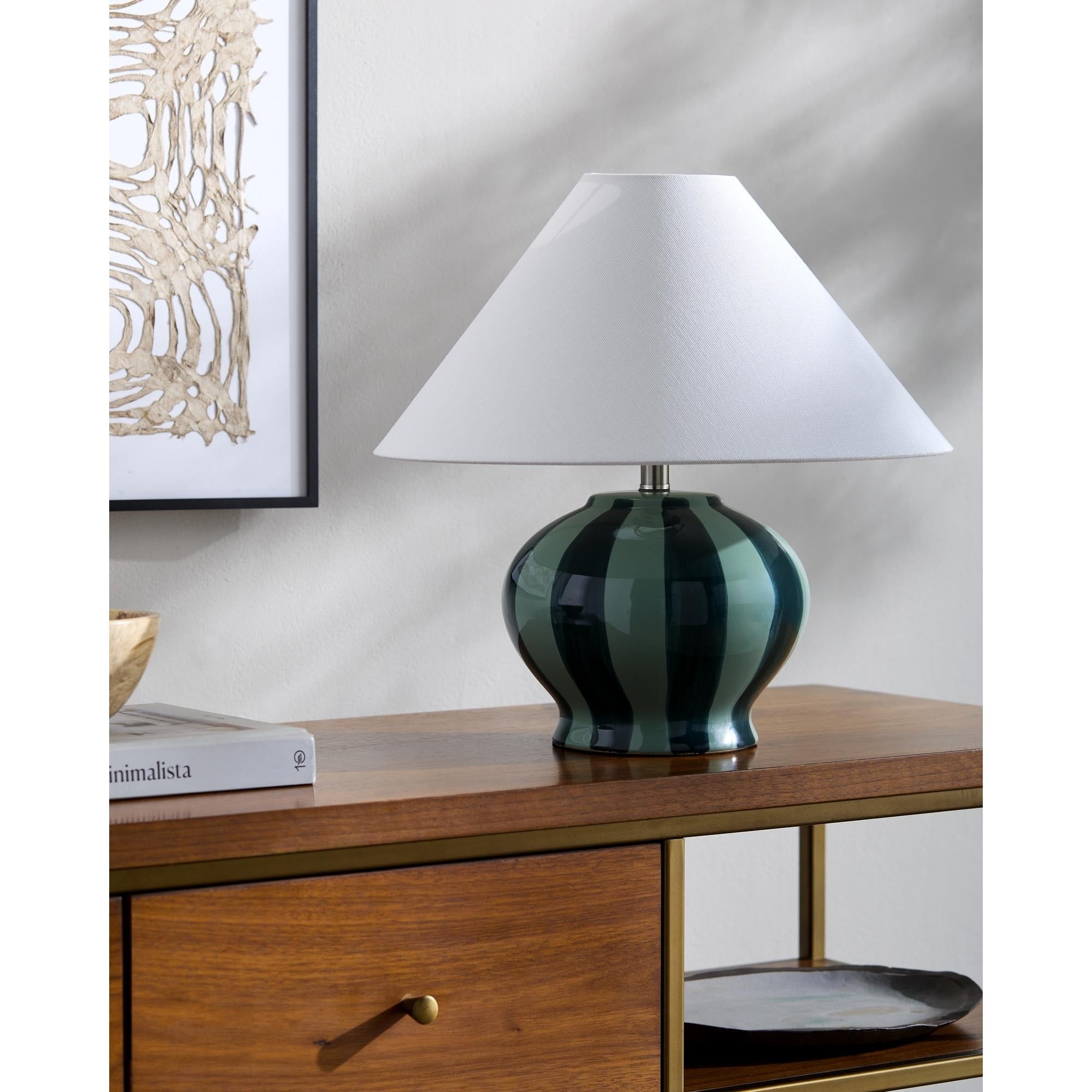 Livabliss Rethel Modern Accent Table Lamp 15 H X 15 W X 15 D