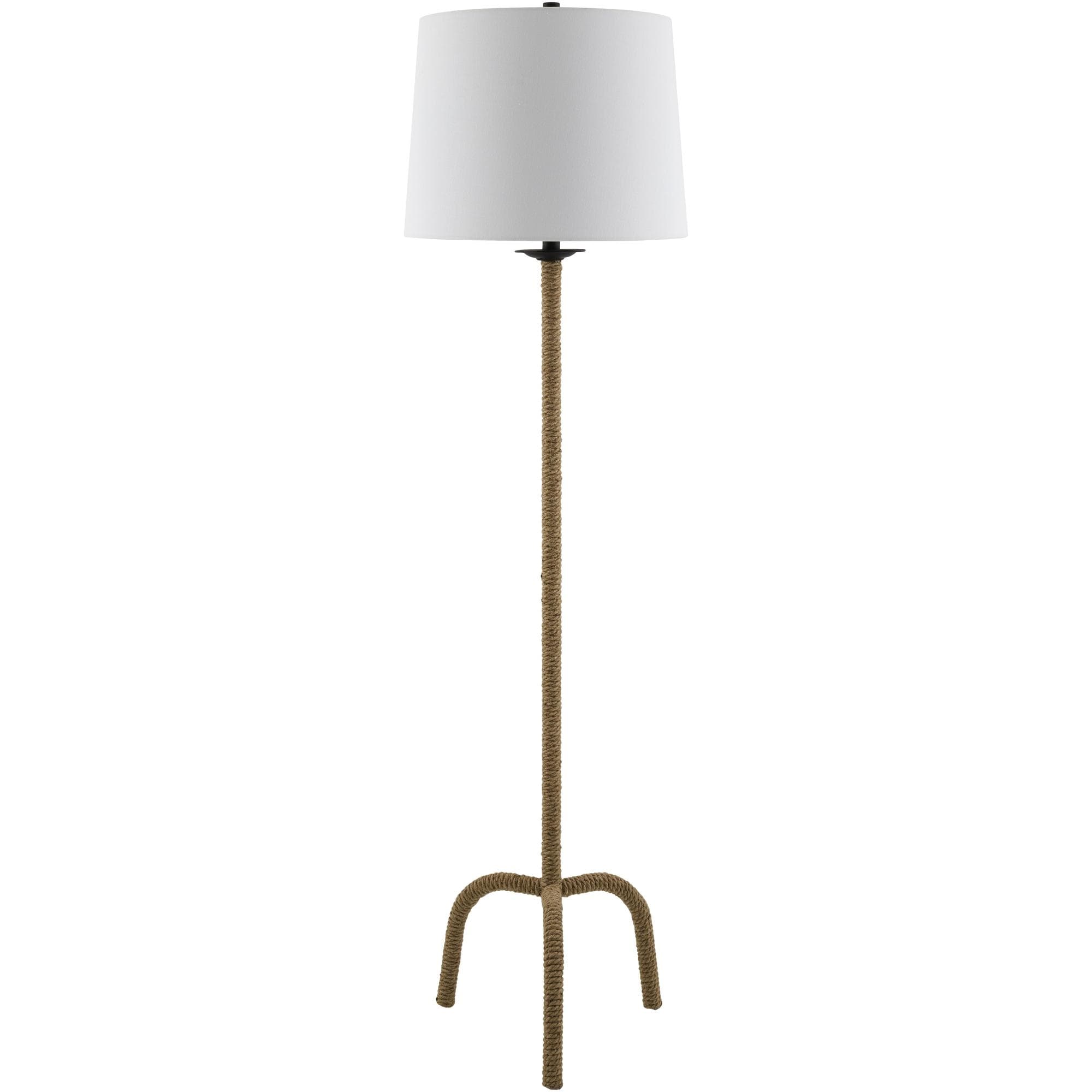 Livabliss Seraya Rustic Accent Floor Lamp 61 H X 16 W X 16 D