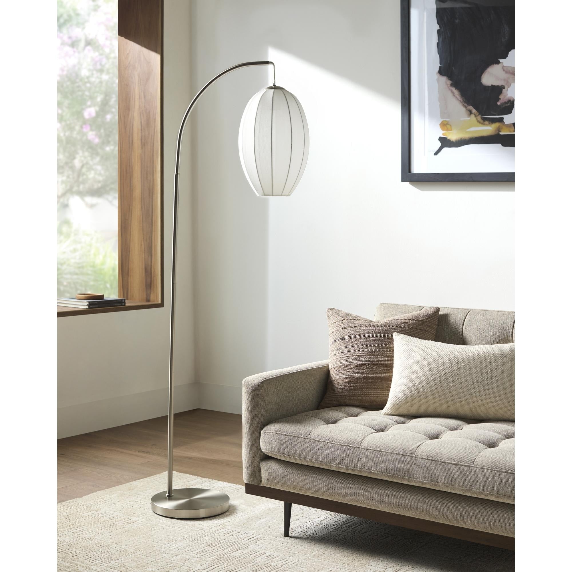 Livabliss Vamo Modern Accent Table Lamp 63 H X 20 W X 10 D