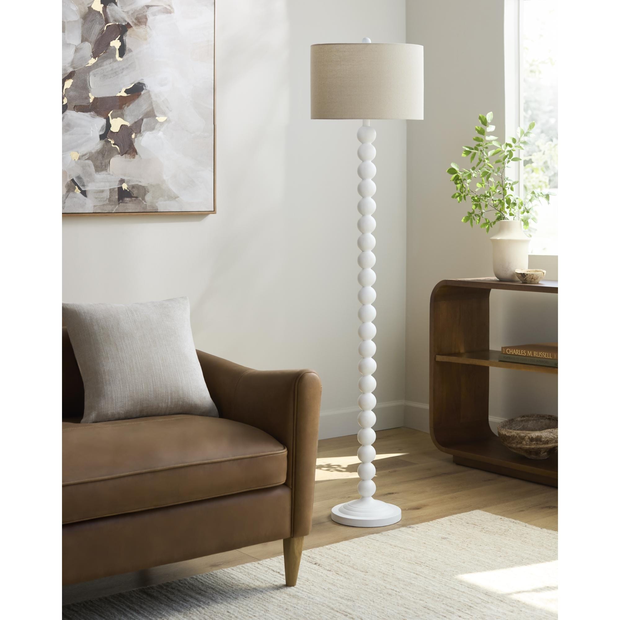 Livabliss Zelda Traditional Accent Floor Lamp 68 H X 15 W X 15 D
