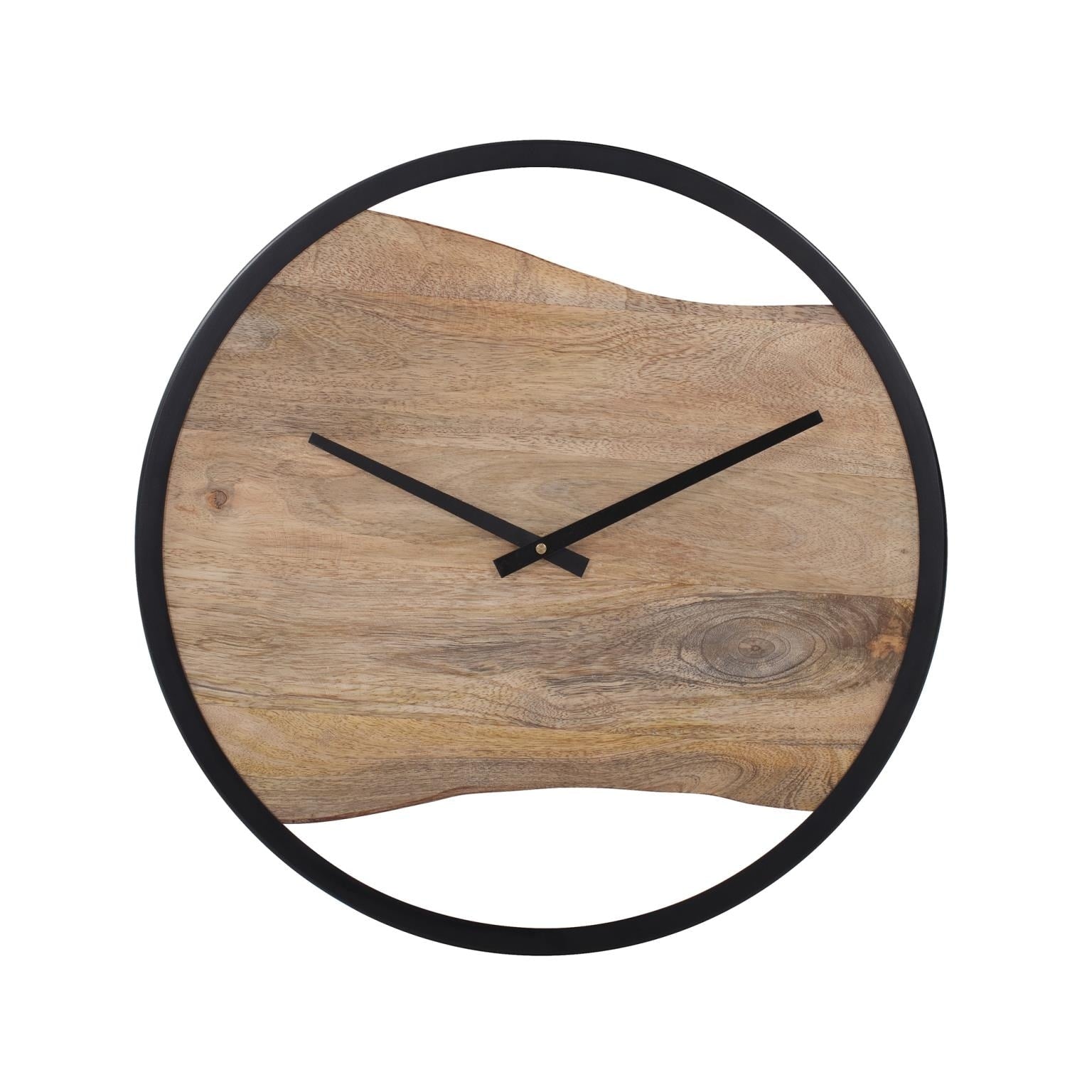 Live Edge Round Clock 16H X 16W X 2D