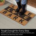 Live Love Bark Coir Door Mat 28 X 16 28 X 16