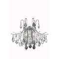 Living District Amelia Collection Chrome Wall Sconce
